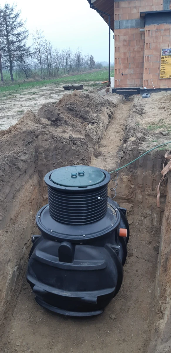 montaż przydomowej oczyszczalni